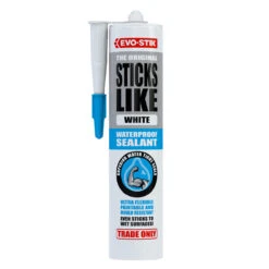 Bostik EVO-STIK Sticks Like Waterproof Sealant C20 White (30613624)