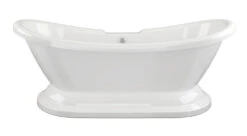 Avari Cromer 2TH Bath & Base White 1760 X 700x 720mm