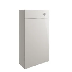 Avari Civray Slim WC Unit Pearl Grey Gloss 600mm