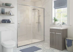 Impression Indus Framed Sliding Door 1100mm