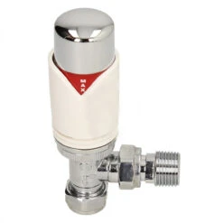 Kartell Refined Angled Thermostatic Radiator Valve