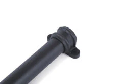 Cascade Rainwater 68mm Round Cast Iron Effect Socketed Pipe & Lugs Anthracite Grey 1800 X 160 X 160mm