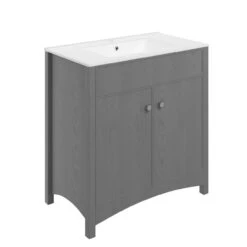 Avari Castara Topless Basin Unit Grey Ash 810mm