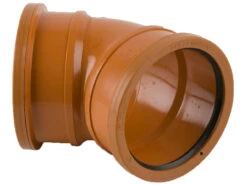 Brett Martin 45' Double Socket Bend Terracotta