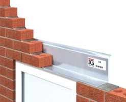 IG Lintels Solid Wall Steel Lintel Single Leaf Standard Load L10 1200mm
