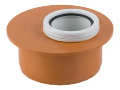 Brett Martin 110 X 50mm Seal Accepts MuPVC Waste Terracotta 70 X 135 X 135mm