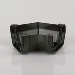 Brett Martin Rainwater 114mm Squarestyle 135' Gutter Angle Black 120 X 120 X 79mm