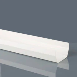Brett Martin Rainwater 114mm Squarestyle Gutter White 4000 X 114 X 62mm