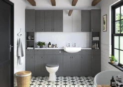 Avari Almagro Plinth Grey Ash 2400mm