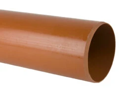 Brett Martin Plain End Pipe Terracotta 6m