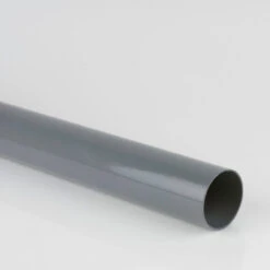 Brett Martin Rainwater 68mm Plain End Round Downpipe Anthracite Grey 4000 X 68 X 68mm