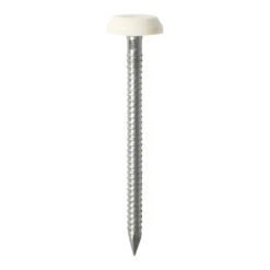 Timco Polymer Headed Nails White (PN40W) 40mm (100 Pack)