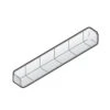 Floplast Double Ended Corner Joint White RT5 500 X 35mm
