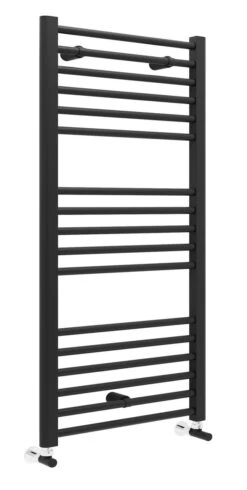 Avari Patterned Chrome Radiator Valves Angled