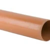 Brett Martin 160mm Plain Ended Pipe Terracotta