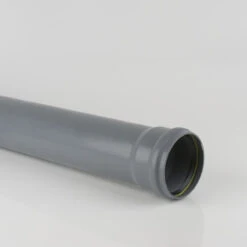 Brett Martin 110mm Single Socket Soil Pipe White 3100 X 110 X 110mm