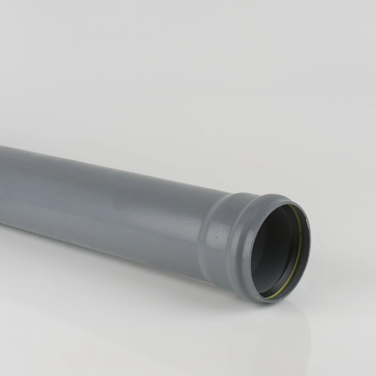 Brett Martin 110mm Single Socket Soil Pipe White 3100 X 110 X 110mm