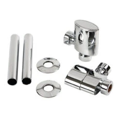 Kartell Aspen 15mm Angled Radiator Valve Pair