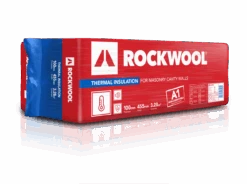 Rockwool Thermal Insulation Cavity Batt Insulation 1200 X 455 X 100mm