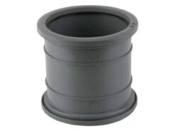 Brett Martin Rainwater 160mm Pipe Connector PVC Black 180 X 190 X 190mm