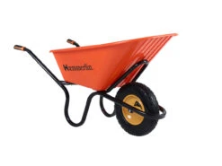 Haemmerlin Crusader Wheel Barrow Heavy Duty (Pneumatic Tyre) 120 Litre