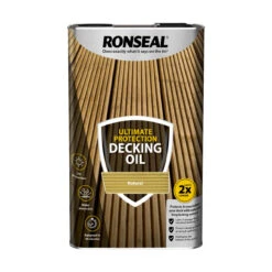 Ronseal Ultimate Decking Oil Natural Oak 5 Litre (37299)