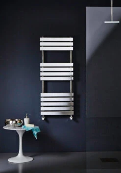 Kartell Toledo Stainless Steel Designer Towel Rail 1200mm Tall