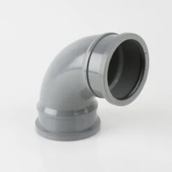 Brett Martin 110mm Cast Iron Effect 92.5' Double Socket Bend White 240 X 240 X 135mm