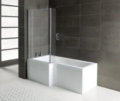Avari Element LH L-Shape Single End 0TH Bath 1700 X 700-850 X 410mm