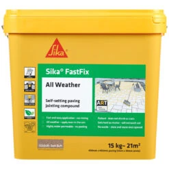 Everbuild Sika FastFix All Weather Dark Buff 15kg SKFFIXDKBF15