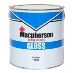 Crown Paint Brilliant White Macpherson Gloss