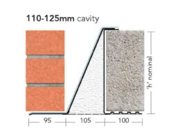 IG Lintels Steel Lintel Extra Heavy Load L5/110