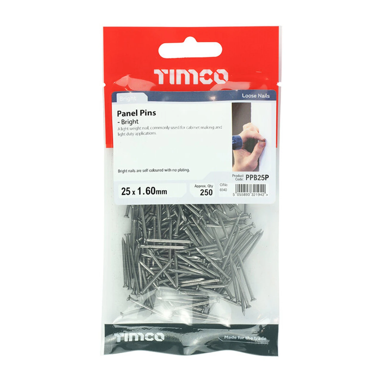 Timco Stella Fix Universal Anchors TX25 Pan Red M5 (25 Pack) - Image 3