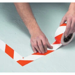 Safety Barrier Tape Red & White 50,000mm